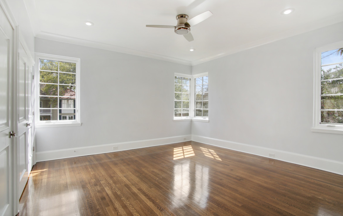 Interior featuring hardwood floors and natural light