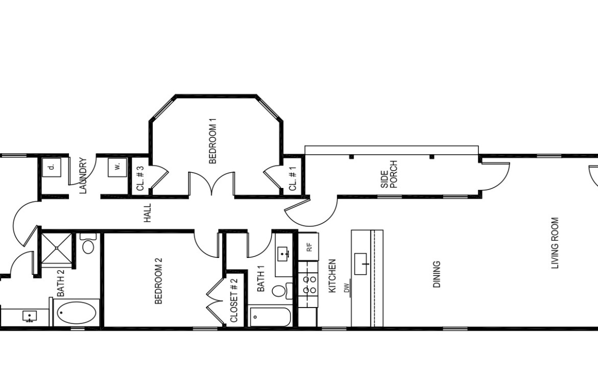 1847 S. Chippewa Floor Plan