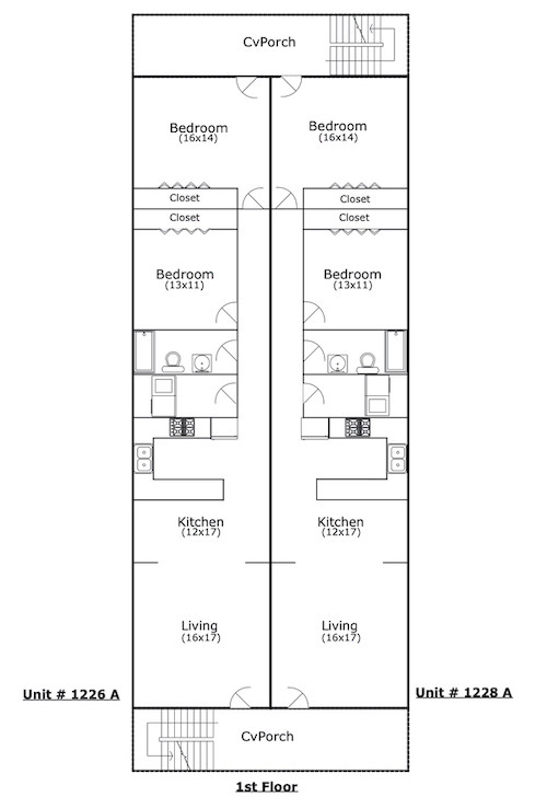 Floor plan- Baronne-1st -Floor