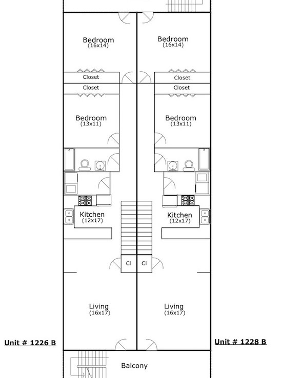 Floor plan- Baronne- 2nd -Floor