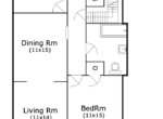 4727 Dryades Floor Plan & Measurements 2nd Floor JPEG