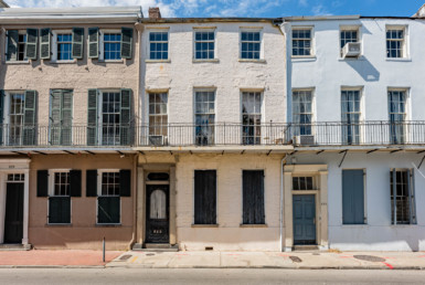 front view of three story complexes