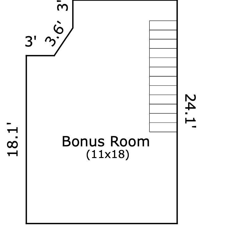 Third floor bonus room