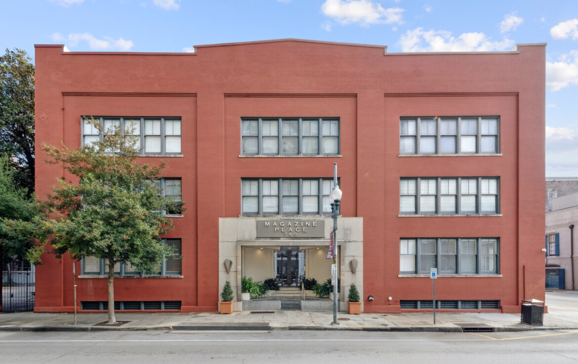 Facade of Magazine Place