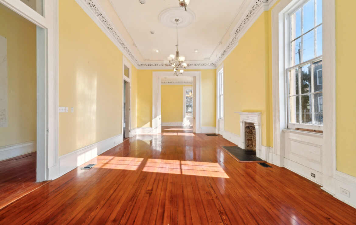 front room yellow walls photo one