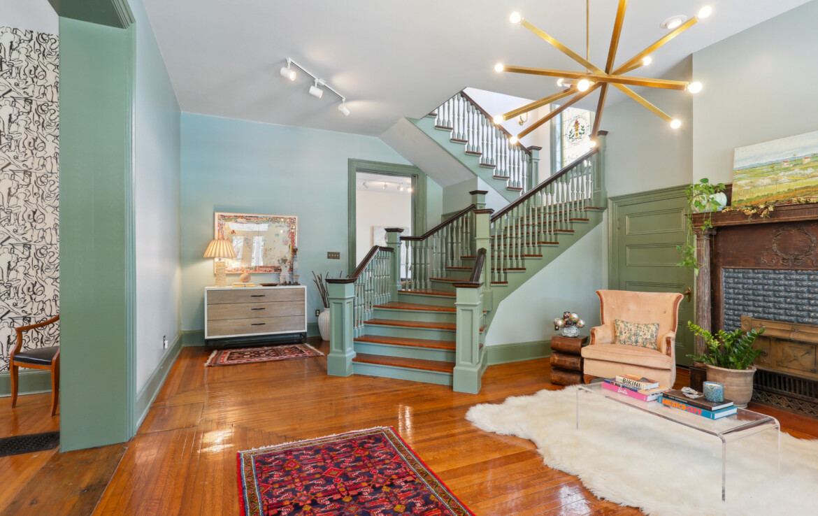 entryway to staircases