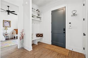 entryway from garage door